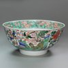 Y626 Famille verte bowl, Kangxi (1662-1722)