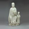 Y632 Blanc de chine 'scholar' figure group, Kangxi (1662-1722)