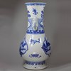 Y637 Blue and white archaistic baluster vase, Kangxi (1662-1722)