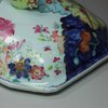 Y645 Famille rose 'tobacco leaf' tureen and cover