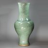 Y663 Celadon yenyen vase, Ming dynasty (1368-1626)