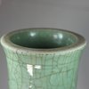 Y663 Celadon yenyen vase, Ming dynasty (1368-1626)