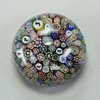 Y671 A Baccarat miniature close-packed millefiori glass paperweight