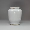Y711 Rare English Delft blue and white pill jar, London