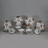 Y720 Six famille verte teabowls and saucers, Yongzheng (1723-35)
