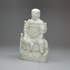 Y722 Blanc de chine figure of Chen-wu, early 18th century