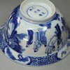 Y749 Blue and white bowl, Kangxi mark and period (1662-1722)