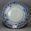 Y779 Blue and white medallion dish, Kangxi (1662-1722)