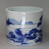 Y79 Blue and white bitong, Kangxi (1662-1722)