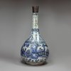 Y800 Safavid blue and white bottle vase, Ardabil circa 1670