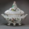 Y844 A Meissen 'ornithological' two-handled oval soup tureen and cover