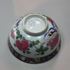 Y84 Small Chinese porcelain English-decorated bowl