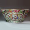 Y874 Large Chinese Canton famille rose punch bowl