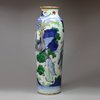 Y876 Small Chinese wucai sleeve vase, Chongzheng (1628-43)