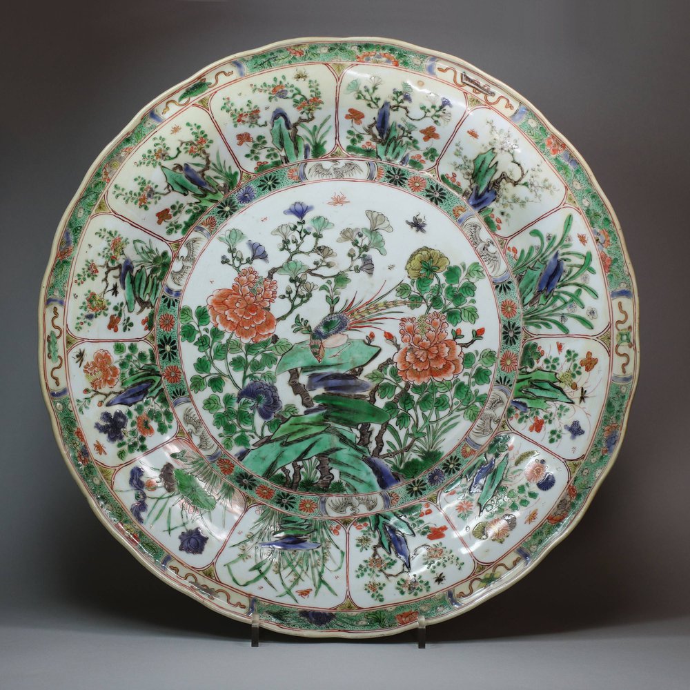 Y898 Famille verte charger, Kangxi (1662-1722)