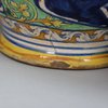 Y931 Pair of Italian Faenza maiolica polychrome albarelli