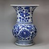 Y952 Blue and white baluster vase, Kangxi (1662-1722)