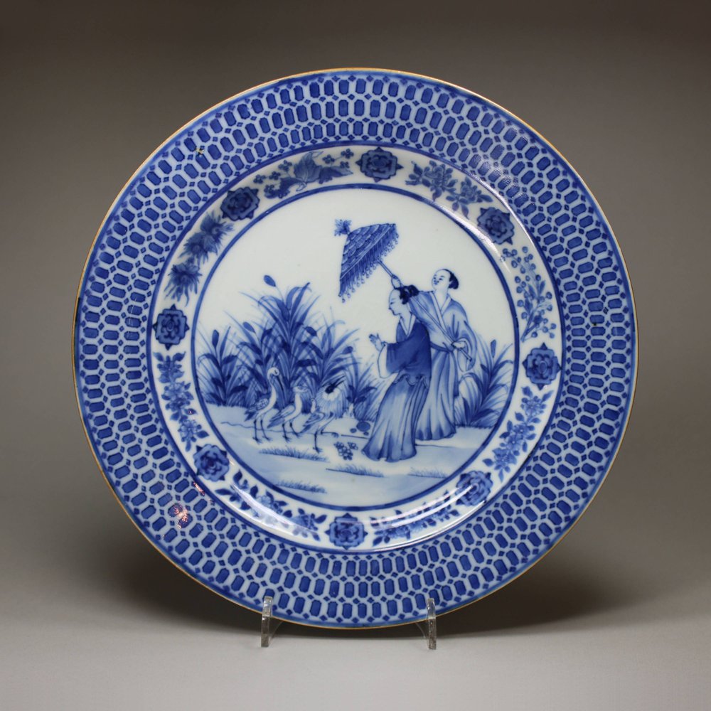 Y958 Famille verte dish, Kangxi (1662-1722)