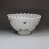 Y972 Small Japanese Kakiemon fluted bowl, 17th century