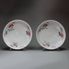 Y973 Pair of Japanese Kakiemon style dishes, c. 1700