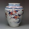 Y974 Small Japanese Kaiemon ovoid vase, c. 1700