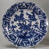 Y979 Set of four Chinese blue and white plates, 18th century