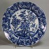 Y979 Set of four Chinese blue and white plates, 18th century